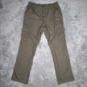 5.11 Tactical Taclite Pro Cargo Pants Olive Ripstop Size 34x34